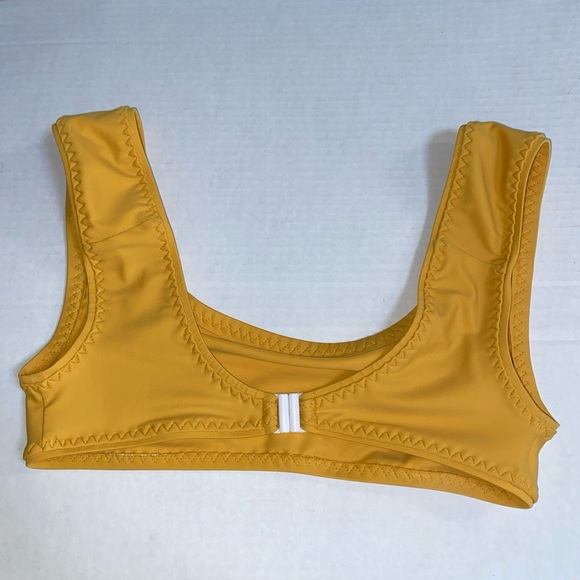 NWT Seea Goa Swimsuit Bikini Bra Top Color Saffron Size MEDIUM - TOP ONLY - Picture 8 of 10